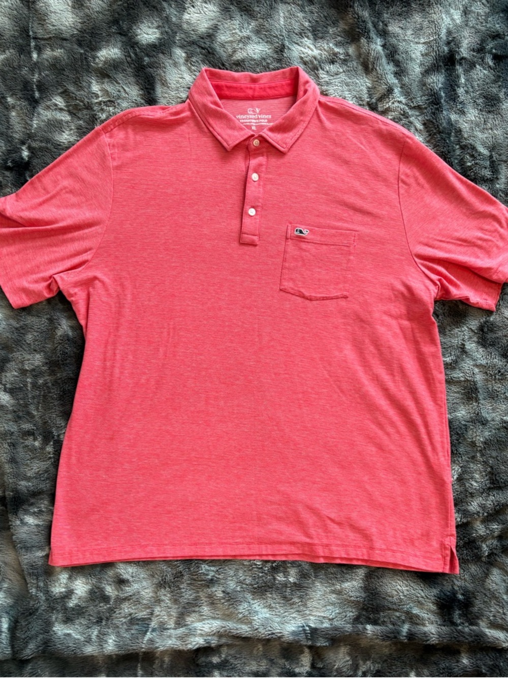 Vineyard Vines Red Edgartown Polo